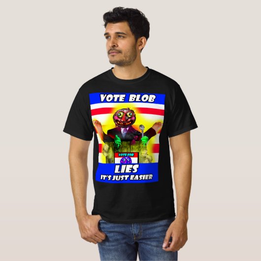 Stem Blob! T-shirt (Voorkant volledig)