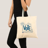 Stem Bloem Tote Tas (Voorkant (product))
