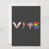 STEM Boeken Uterus LGBT Kamala Harris Walz Verkiez Save The Date (Voorkant)