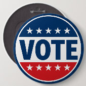 STEM Bold Campagne Badge Ontwerp Ronde Button 6,0 Cm (Voorkant /achterkant)