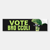 Stem Bro Ccoli Bumpersticker (Voorkant)