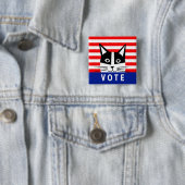 STEM! Button met vierkante stemmen (In situ)