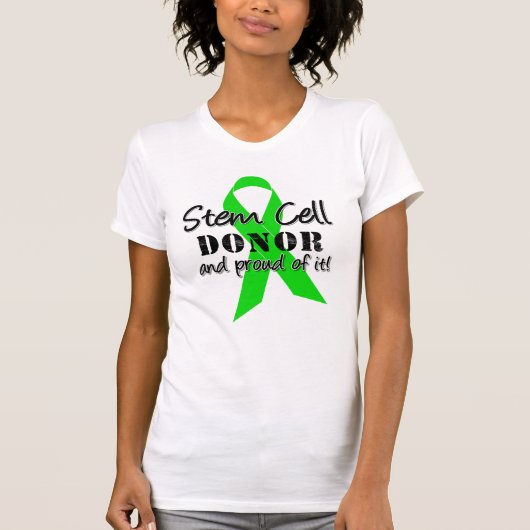 Stem Cell Donor T-shirt (Voorkant)