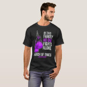 Stem Cell Research Awareness Month Gloves Purple R T-shirt (Voorkant volledig)