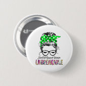 Stem Cell Research Awareness Ribbon Support Gifts Ronde Button 5,7 Cm (Voorkant /achterkant)