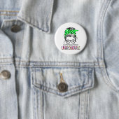 Stem Cell Research Awareness Ribbon Support Gifts Ronde Button 5,7 Cm (In situ)