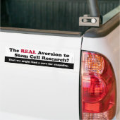 Stem Cell Research Bumpersticker (Op Truck)