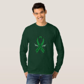 Stem Cell Survivor Awareness Ribbon T-shirt (Voorkant volledig)