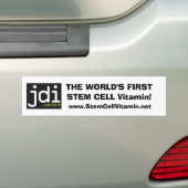 Stem Cell Vitamine Bumpersticker (Op auto)