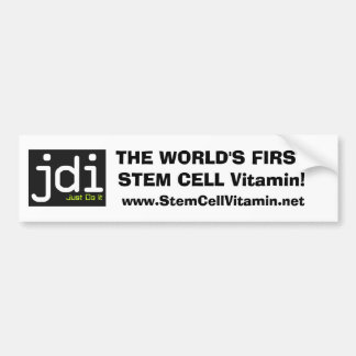 Stem Cell Vitamine Bumpersticker