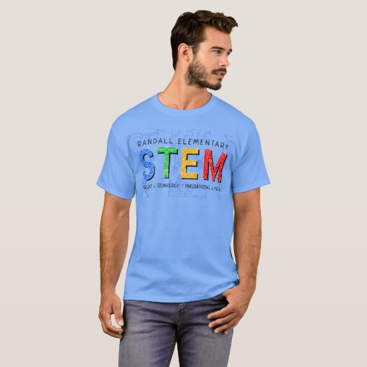 STEM Club Educational T-shirt (Voorkant volledig)