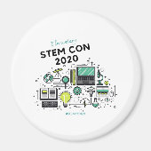 STEM CON 2020 Button Magnet (Voorkant)