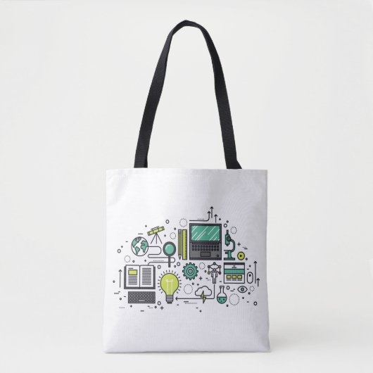 STEM CON 2020 Canvas tas (Voorkant)
