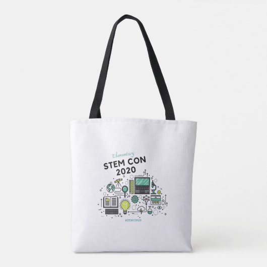 STEM CON 2020 Canvas tas 2 (Achterkant)