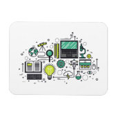 STEM CON 2020 Magnet Magneet (Horizontaal)