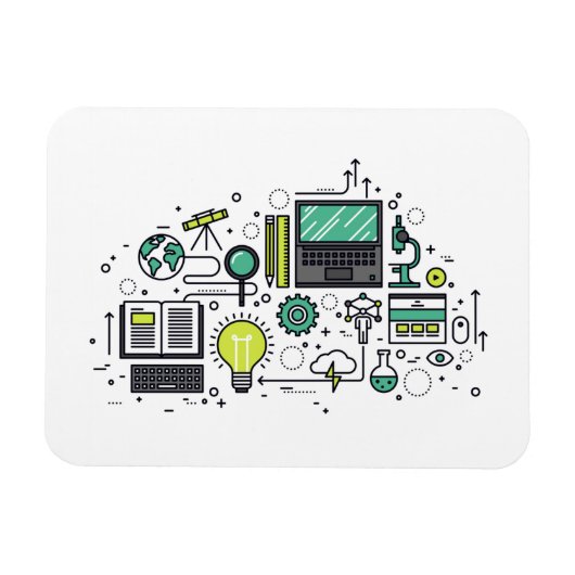 STEM CON 2020 Magnet Magneet (Horizontaal)