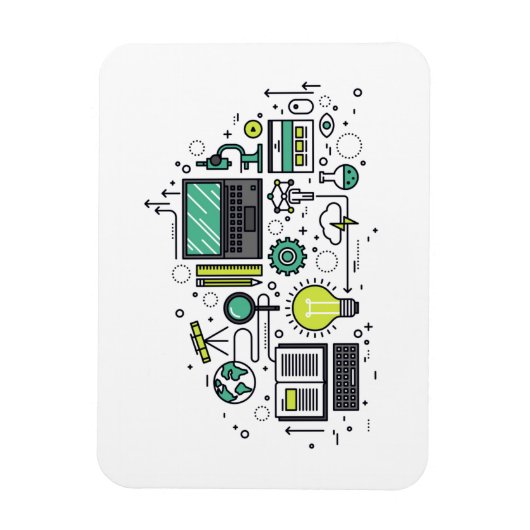 STEM CON 2020 Magnet Magneet (Verticaal)