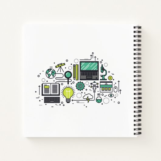 STEM CON 2020 notebook 2 Notitieboek (Achterkant)