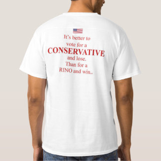 Stem conservatief! t-shirt