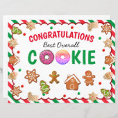 Stem Cookie Sign (Voorkant / Achterkant)