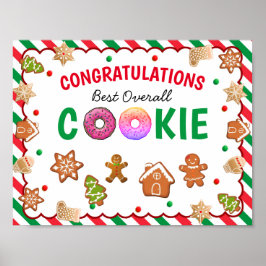 Stem Cookie Sign Poster
