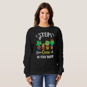 Stem Crew School Cactus Team Stem Teacher Squad Trui (Voorkant volledig)