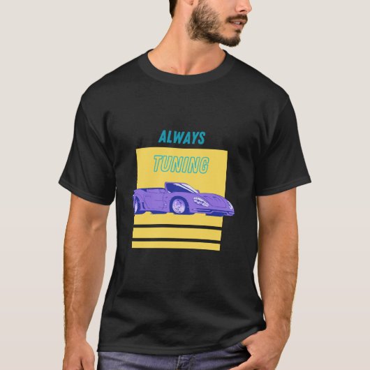 Stem de auto altijd af t-shirt (Voorkant)