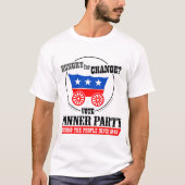 Stem de Donner-partij! T-shirt (Voorkant)