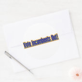 Stem de gevestigde Sticker uit (Envelop)