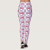 stem democraat donkey leggings (Achterkant)