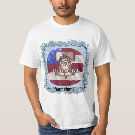 Stem Democrat t-shirt (Voorkant)