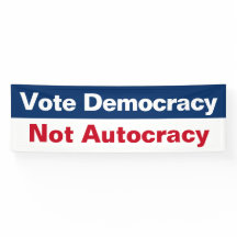 Stem Democratie Niet Autocratie - Anti Trump
