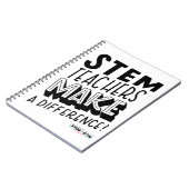 STEM-docenten maken een ander notebook Notitieboek (Linkerzijde)