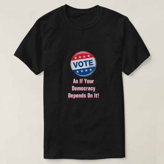 Stem! - Een MisterP T-shirt (Design voorkant)