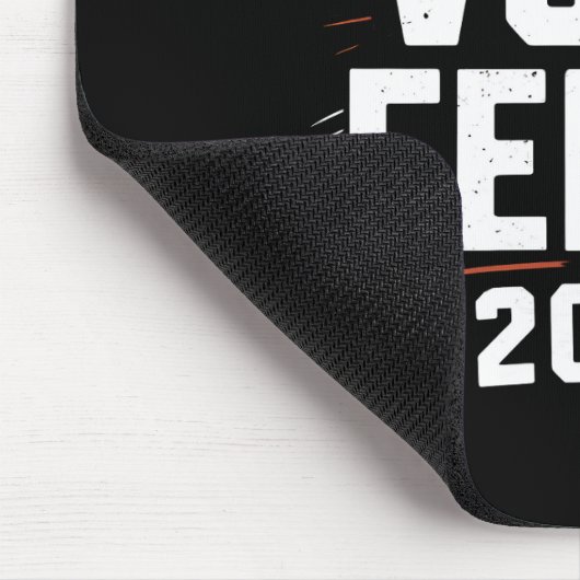 Stem Felon Trump 2024 Grappige verkiezing Stemming Muismat (Hoek)