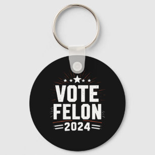 Stem Felon Trump 2024 Grappige Verkiezingsstem Sleutelhanger