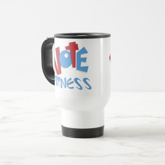 Stem Fitness Reisbeker (Voorkant links)