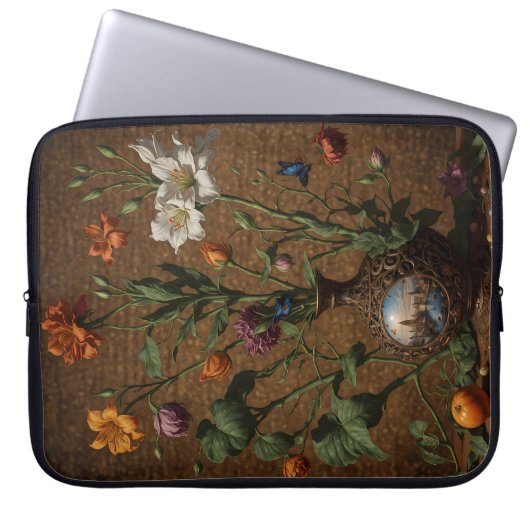 Stem Floral London Genie Vaas Laptop Sleeve (Voorkant)