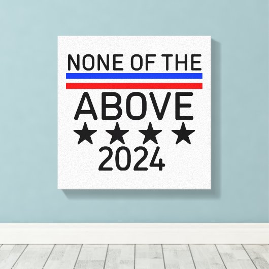 Stem Geen van het bovenstaande Canvas Afdruk (Insitu (Houten vloer))