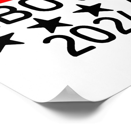 Stem Geen van het bovenstaande Poster (Hoek)