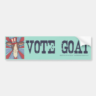 Stem Geit! Bumpersticker