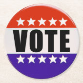 Stem gewoon om Onderzetters (Voorkant)