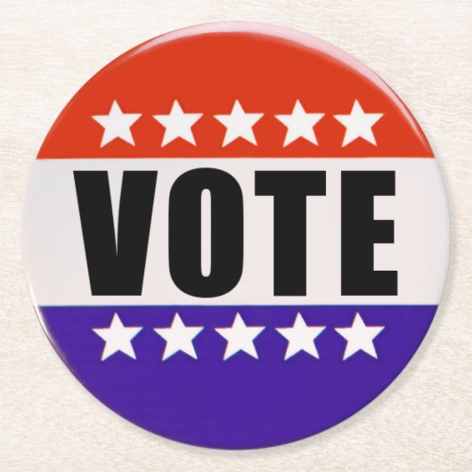 Stem gewoon om Onderzetters (Voorkant)