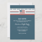 Stem gewoon op de uitnodiging van een verkiezingsp (Voorkant)