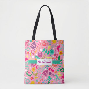 STEM Girls Rock School Tas Student Teacher Pink