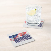 Stem Harris Verkiezing 2024 Kartonnen Onderzetters (Insitu)