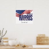 Stem Harris Verkiezing 2024  Poster (Keuken)