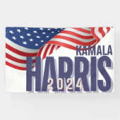 Stem Harris Verkiezing 2024 Spandoek (Horizontaal)