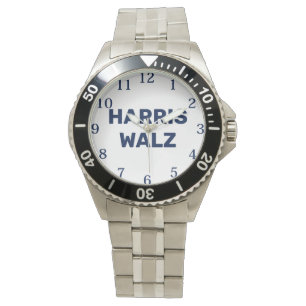 Stem Harris Walz 2024 Horloge
