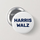 Stem Harris Walz 2024 Ronde Button 5,7 Cm (Voorkant /achterkant)